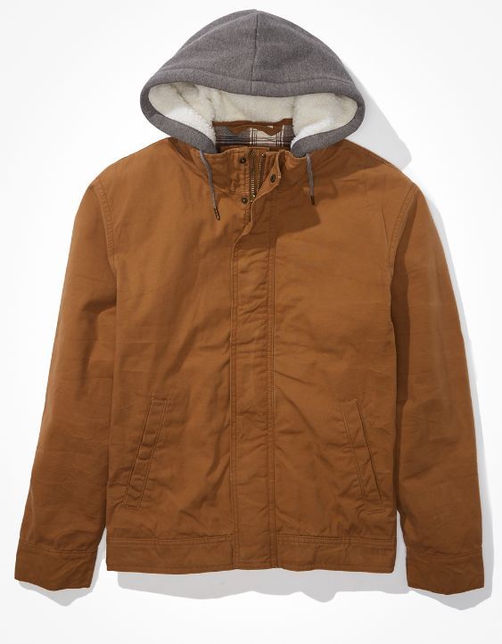 AE Hooded Workwear Jacket | American Eagle Outfitters (US & CA)