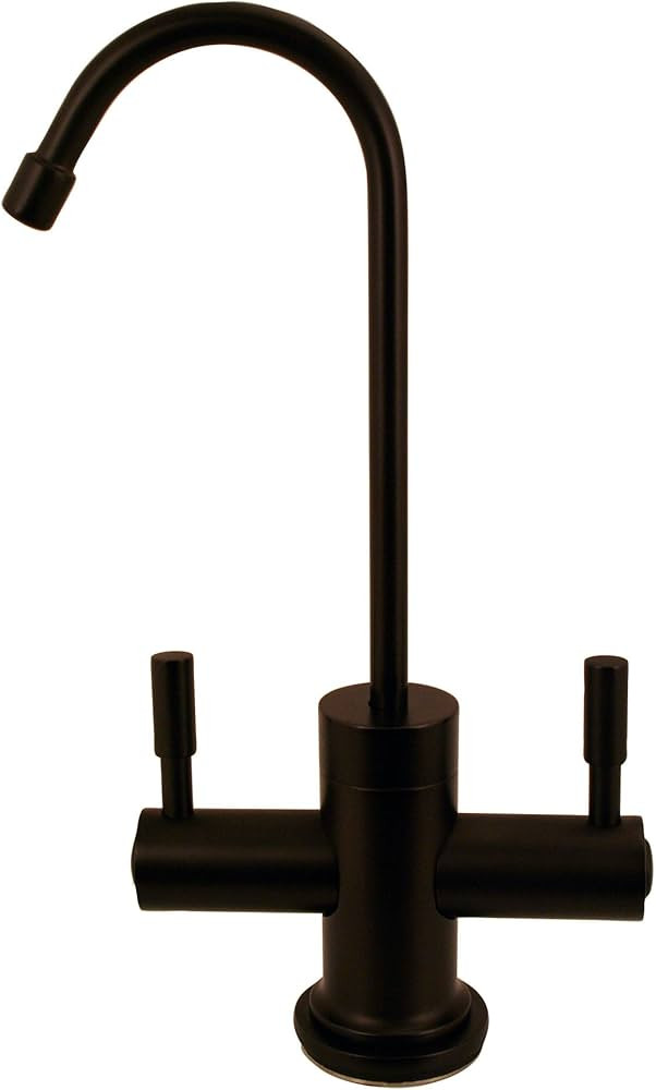 Westbrass Contemporary Two Handle Instant Hot/Cold Water Dispenser Faucet, Oil Rubbed Bronze, D20... | Amazon (US)