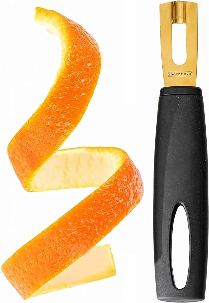 A Bar Above Premium Quality Channel Knife - Stainless Steel Bar Tool - Garnish for Cocktail Mixer... | Amazon (US)