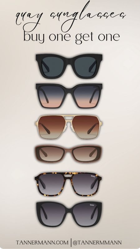 Quay  Sunglasses BOGO

#LTKsalealert #LTKtravel #LTKSeasonal