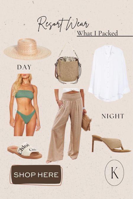 Resort ready style! Go from day to night with just a few versatile pieces and enjoy your resort vacation! 

#LTKSeasonal #LTKTravel #LTKStyleTip