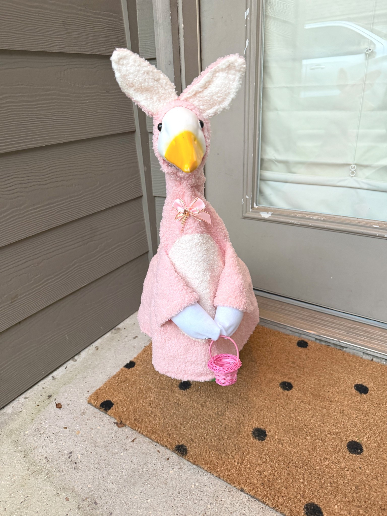 Goldie the porch goose is ready for Easter! 

#LTKHome #LTKSeasonal
