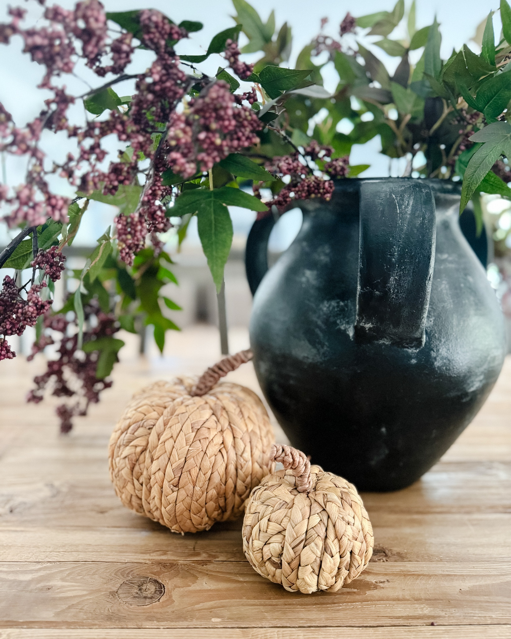 Dusty plum stems styled for FALL
Gorgeous to pair with a dark vase 
Realistic fall stems 

#LTKSeasonal #LTKHome #LTKStyleTip