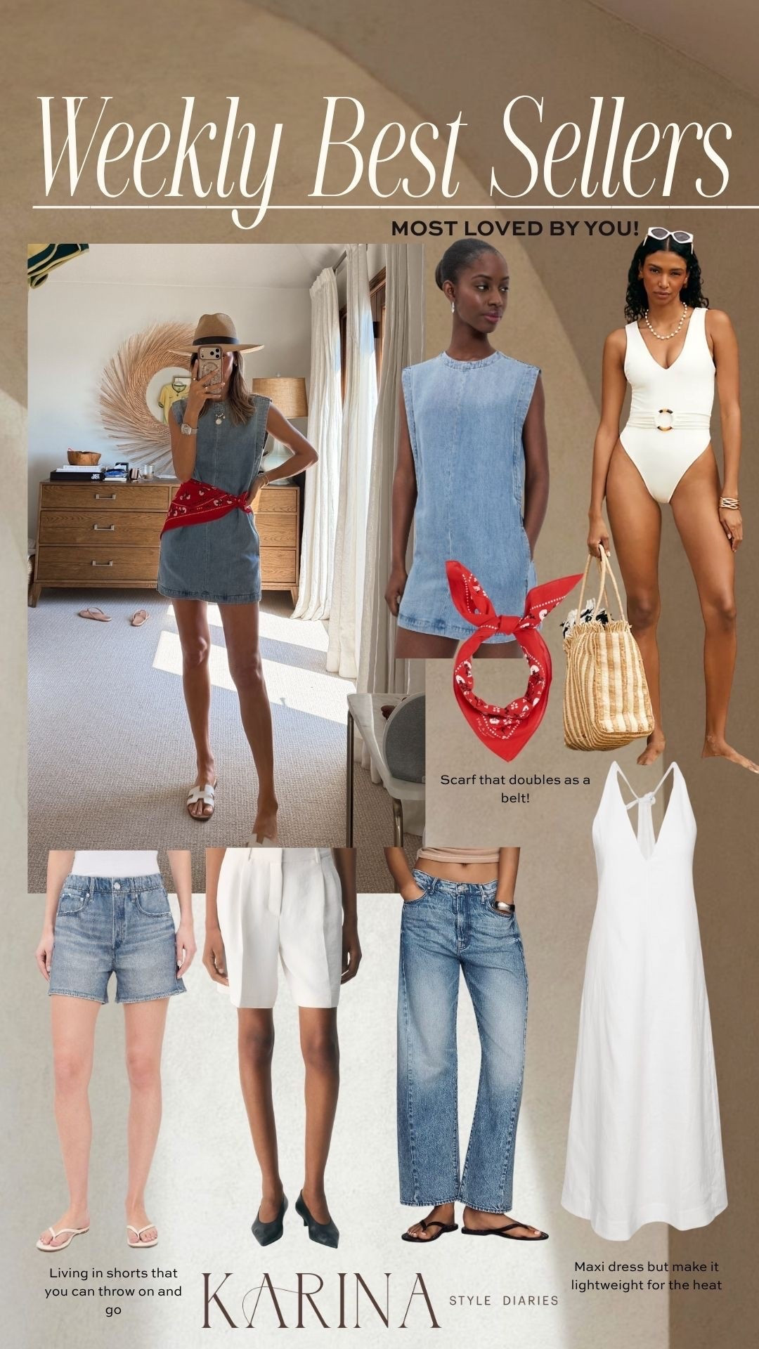 This week’s most loved by you! Classic summer pieces where comfort and style are combined!

#LTKdayinmylife #LTKSeasonal #LTKOver40