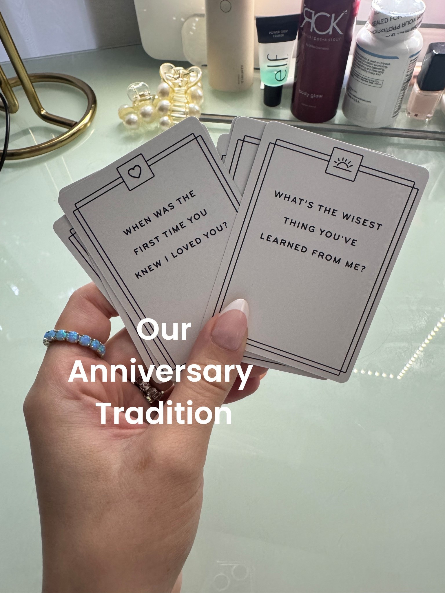 My hubby and I love these thought provoking cards! 

We pick out a few to bring to our anniversary dinner every year 

#LTKFindsUnder50 #LTKFamily #LTKGiftGuide