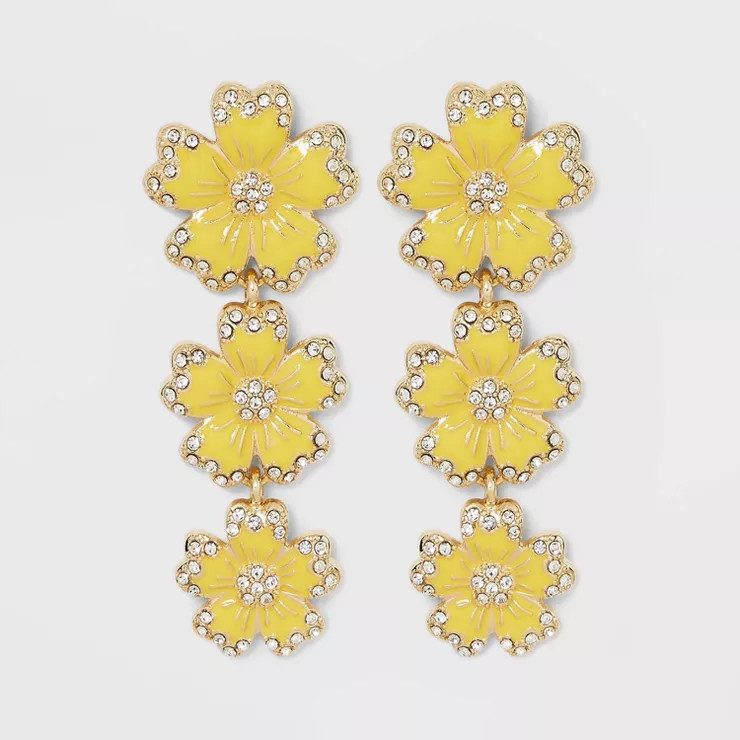 SUGARFIX by BaubleBar Flower Drop Earrings | Target