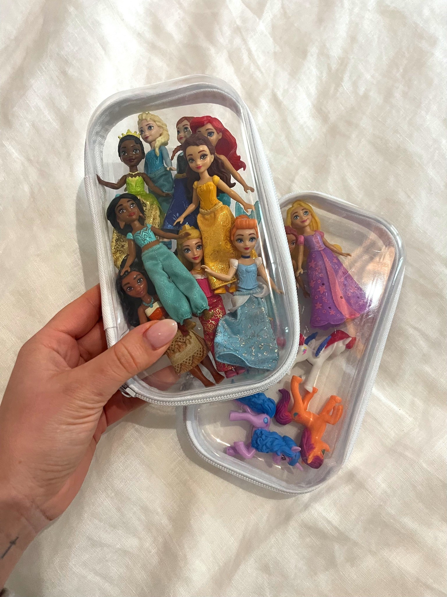 Hard case with zipper for toy storage and travel 

#LTKKids