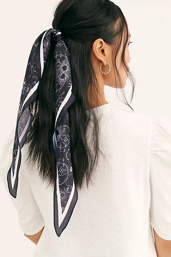 On The Road Scarf Pony by Free People, Celestial, One Size | Free People (Global - UK&FR Excluded)