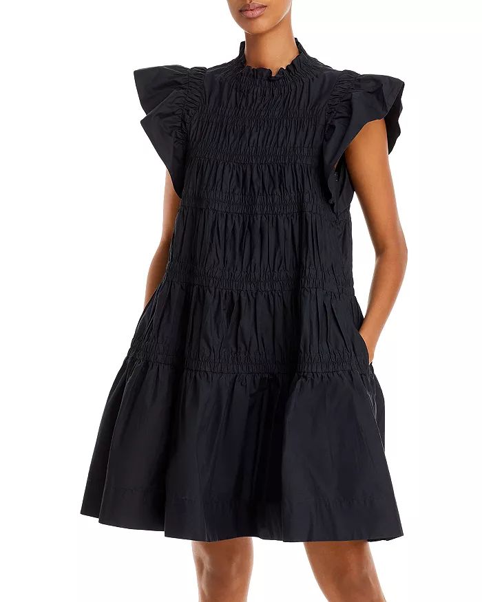 NYC Steph Tiered Cotton Tunic Dress | Bloomingdale's (US)