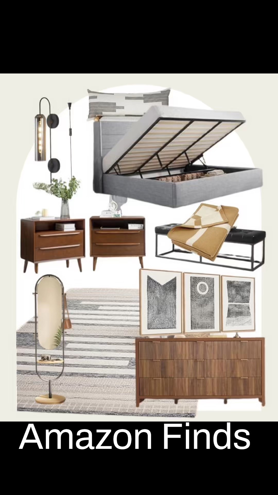 Mid-Century Modern Bedroom – Amazon Finds 🛏️
This timeless, cozy bedroom works with any wall color and every lifestyle — bachelor, bachelorette, couple, or teen. Featuring walnut finishes, neutral textures, and modern lines for a look that’s both functional and stylish.

Shop the exact Amazon picks below to recreate this versatile space in your own home!
#LTKhome #LTKinterior #AmazonHome #BedroomInspo #MidCenturyModern #NeutralDecor #AmazonFinds
#DressYourSpaceBySandraMijan 

#LTKHome #LTKMens #LTKFamily