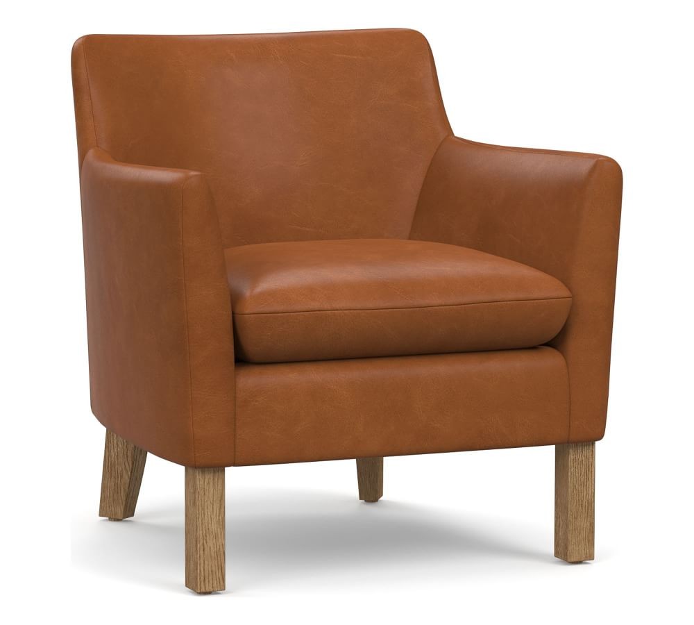 Spear Leather Armchair | Pottery Barn (US)