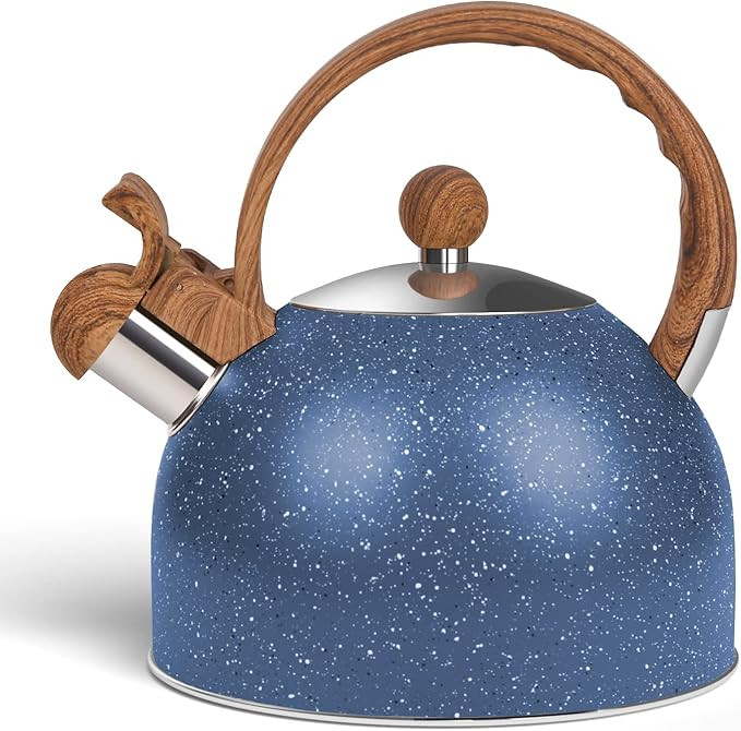 Awvlvwa Tea Kettle for Stovetop, 2.5 Quart Stainless Water Teapot Boilers for Stovetops, Inductio... | Amazon (US)