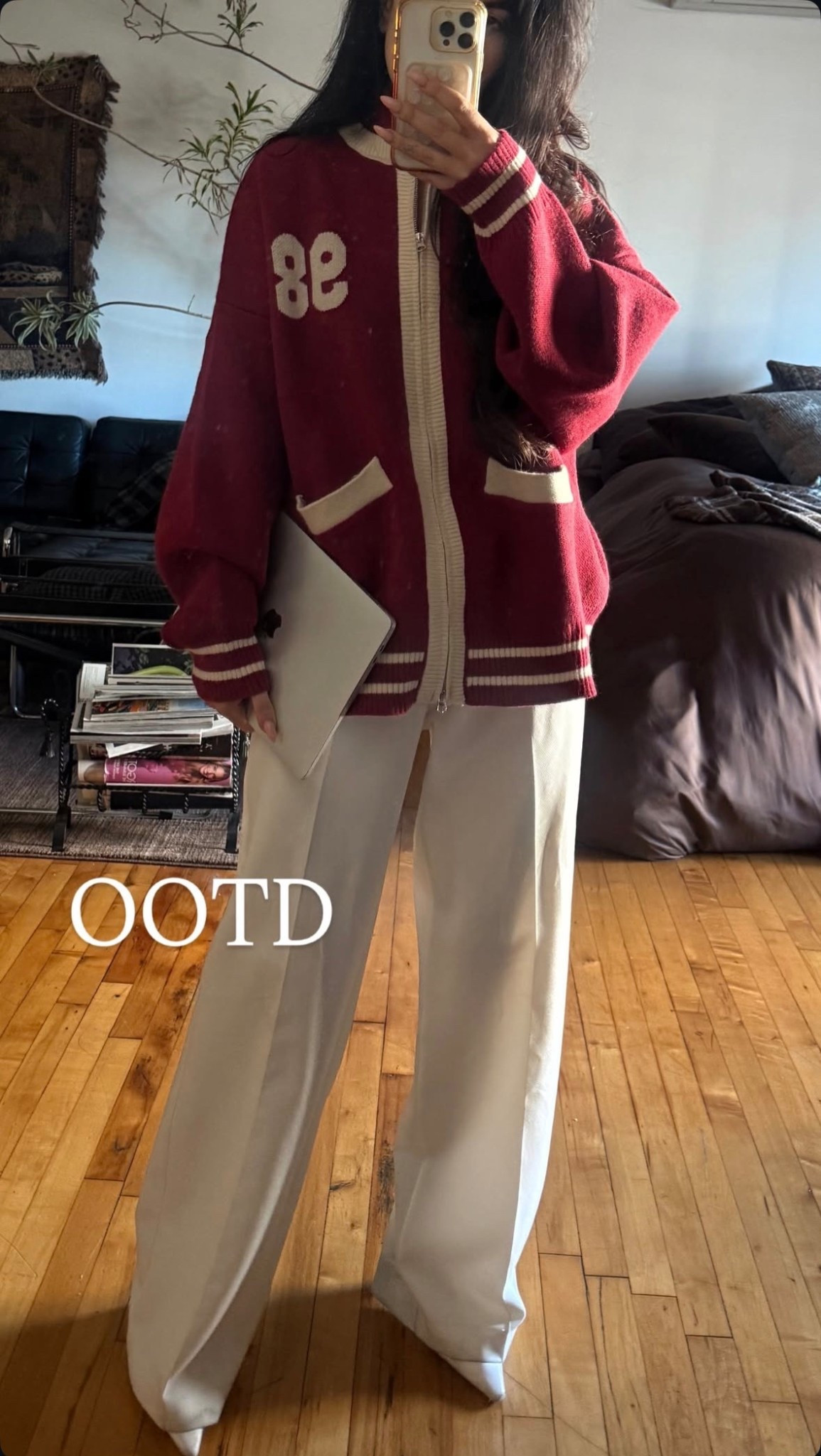 Stories ootd

Varsity sweater, chic varsity sweater, petite white trousers, white kitten heels, casual winter ootd

#LTKgrwm #LTKootd