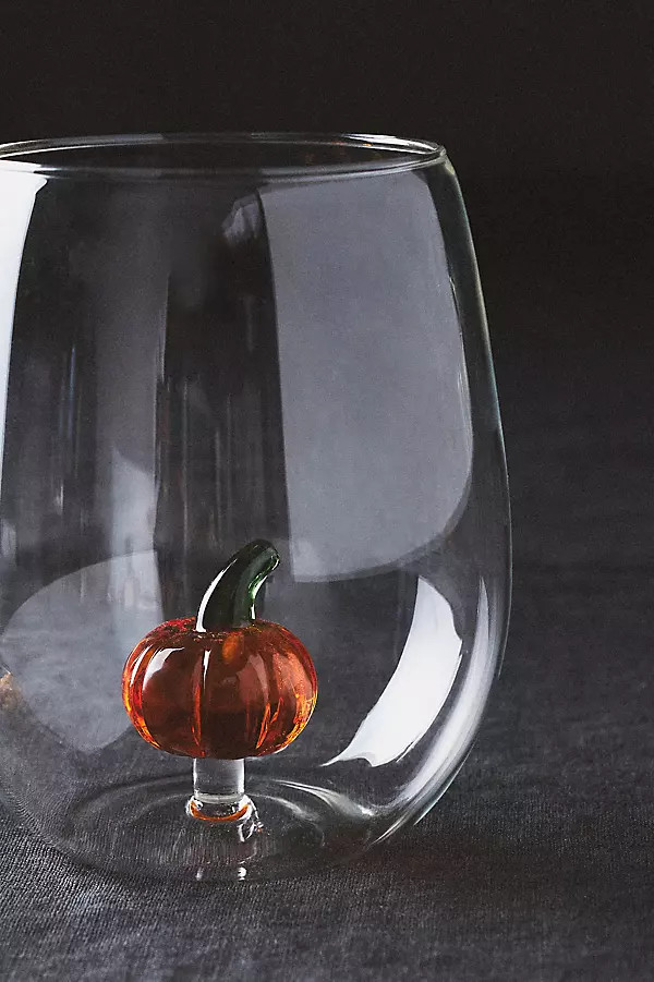 Eerie Stemless Wine Glass | Anthropologie (US)