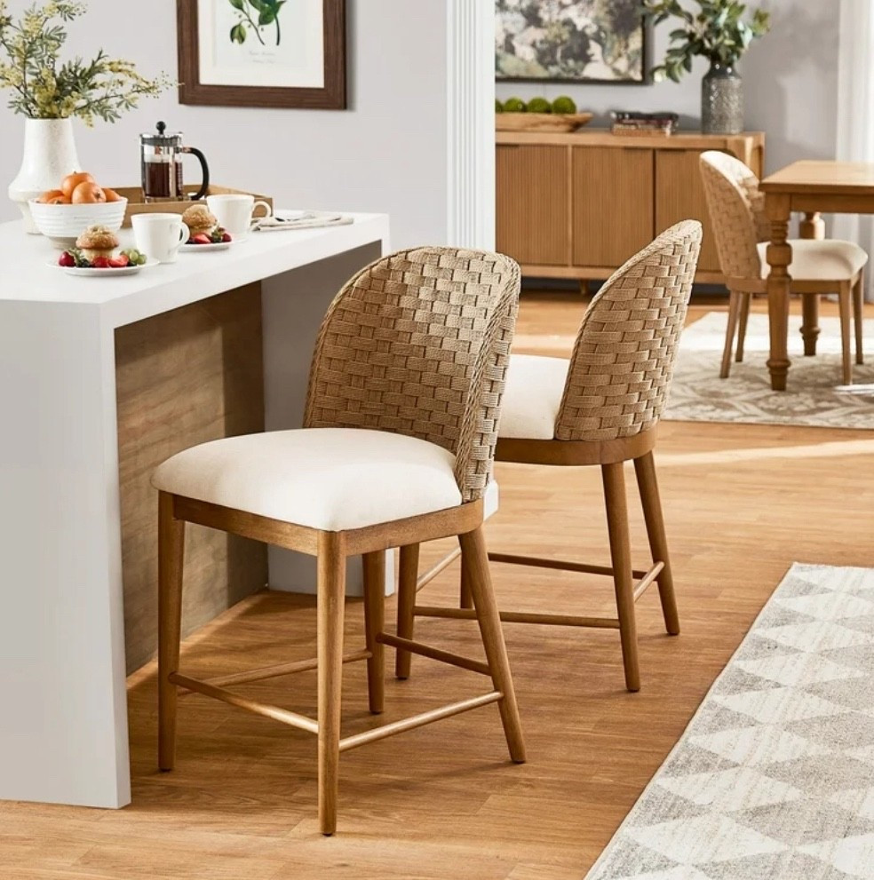 Designer inspired counter stools. A McGee and co look for less
Walmart
Wayfair


#LTKHome #LTKSaleAlert #LTKFindsUnder100