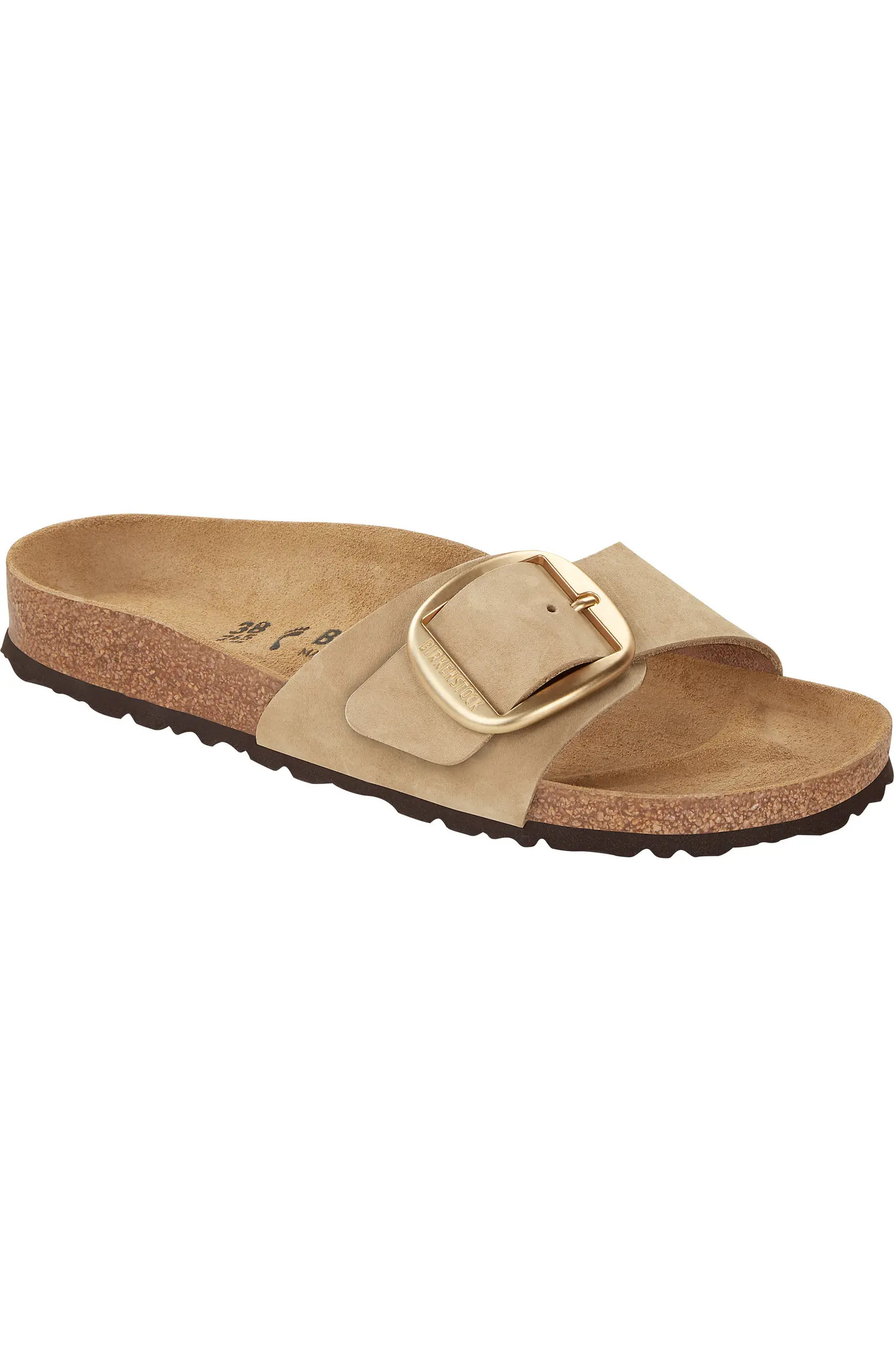 Birkenstock Madrid Big Buckle Slide Sandal (Women) | Nordstrom | Nordstrom