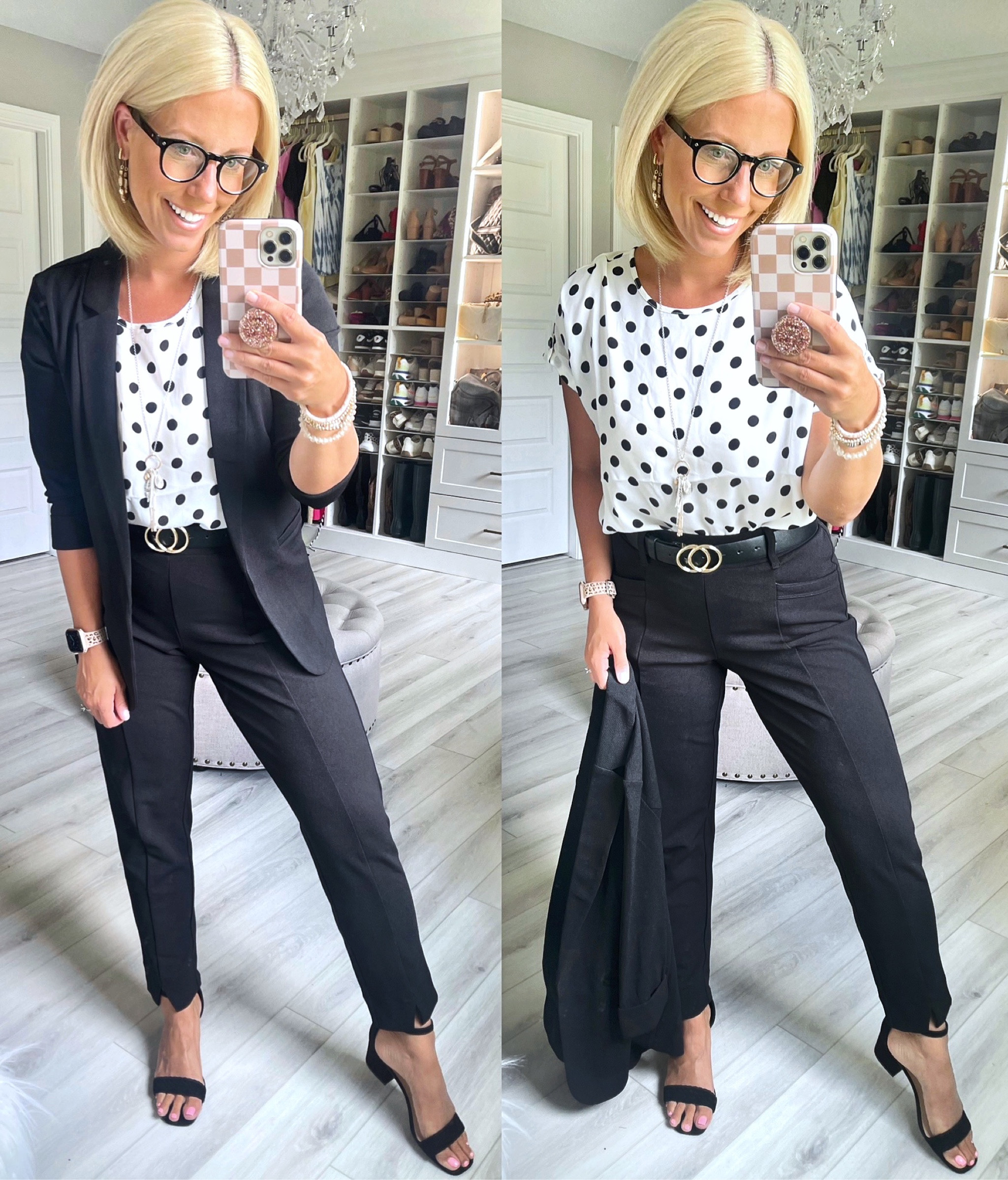 I love the comfy and classic work west look all from @maurices 🫶 The comfiest but professional pull on pants you will find!!!! Wearing size small in everything and regular length pants. 

#LTKstyletip #LTKFind #LTKunder50