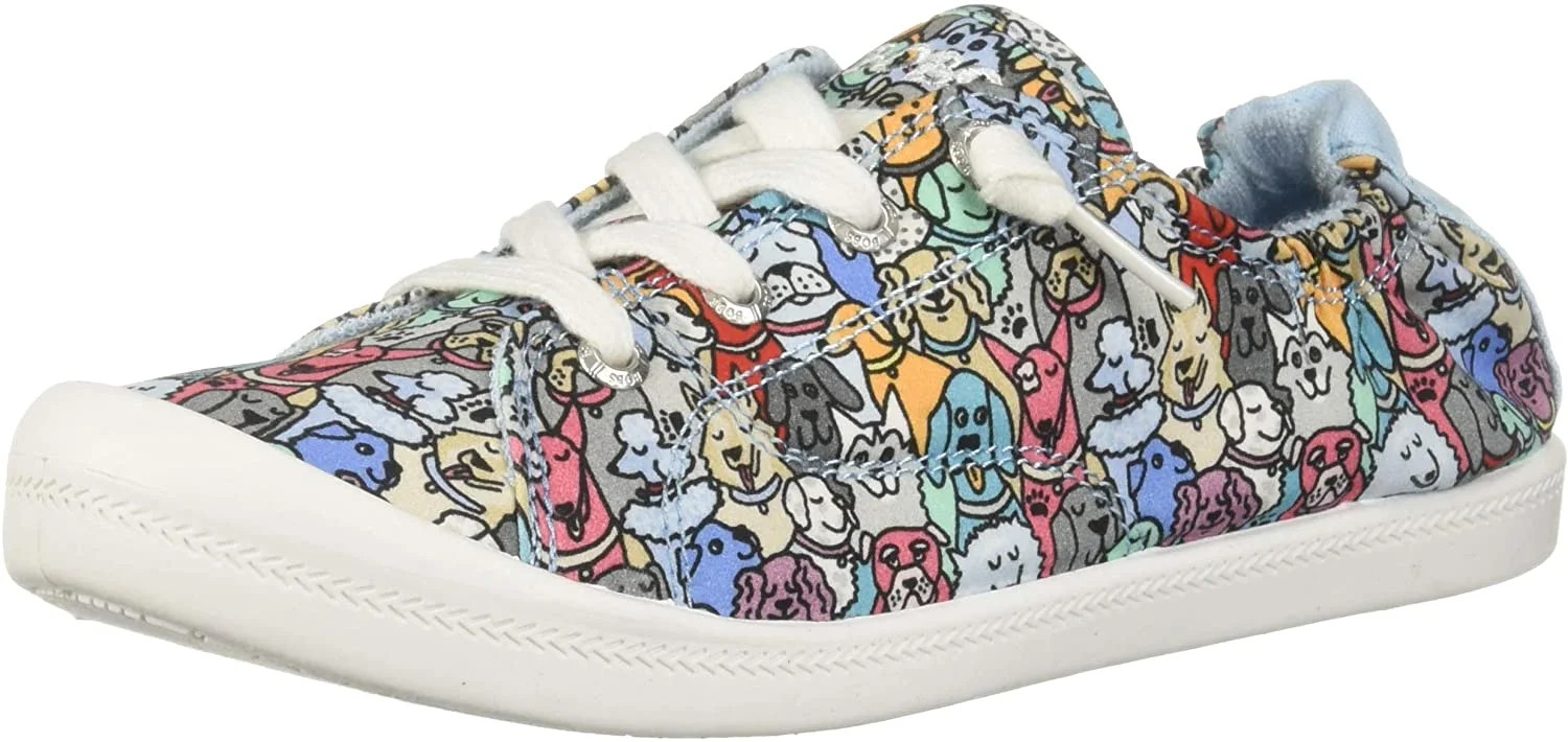 Skechers BOBS Women's Beach Bingo-Woof Pack Sneaker, Multi, 6 W US - Walmart.com | Walmart (US)