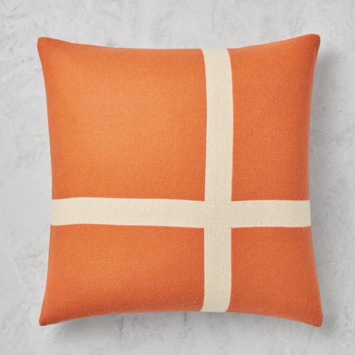 Cashmere & Wool Equestrian Pillow Cover | Williams-Sonoma