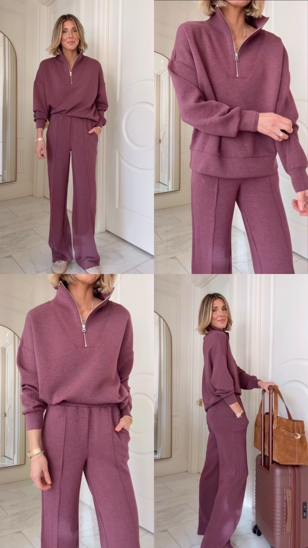 What I'm wearing for travel day, airport outfit.
✨This set was a best seller this week✨

#LTKootd #LTKTravel