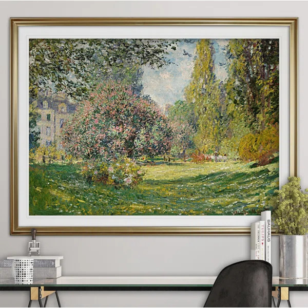 Parc Monceau, Paris Print | Wayfair North America