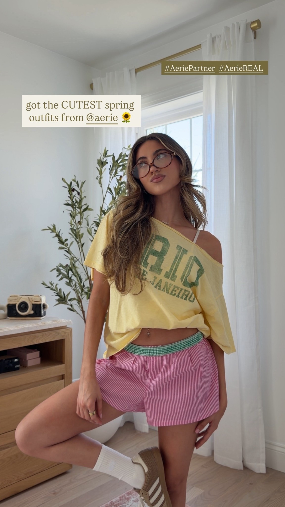 got the CUTEST spring outfits from @aerie 🌻 #AeriePartner  #AerieREAL

#LTKdayinmylife #LTKootd #LTKSeasonal