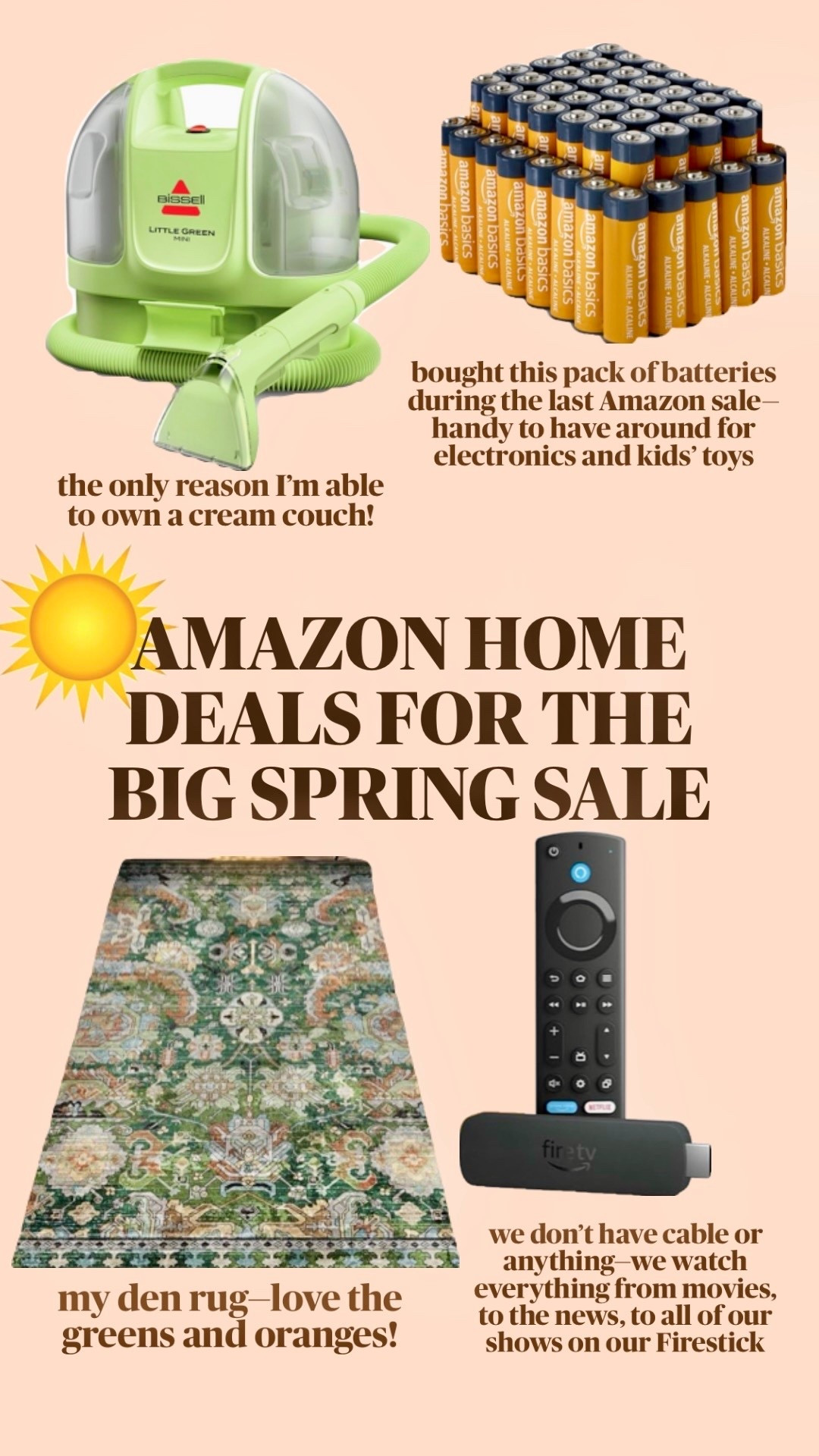 A few home finds on sale for the Amazon big spring sale!



#LTKSaleAlert #LTKHome #LTKSeasonal