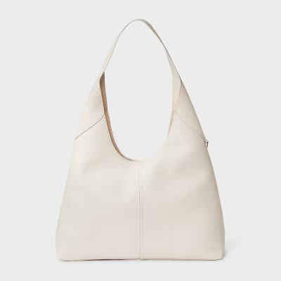 Oversized Slouchy Shoulder Bag - Universal Thread™ Off-White | Target