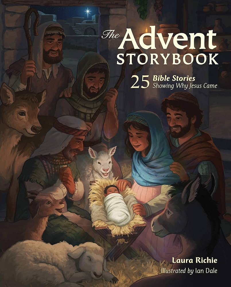 The Advent Storybook: 25 Bible Stories Showing Why Jesus Came (Bible Storybook Series) | Amazon (US)