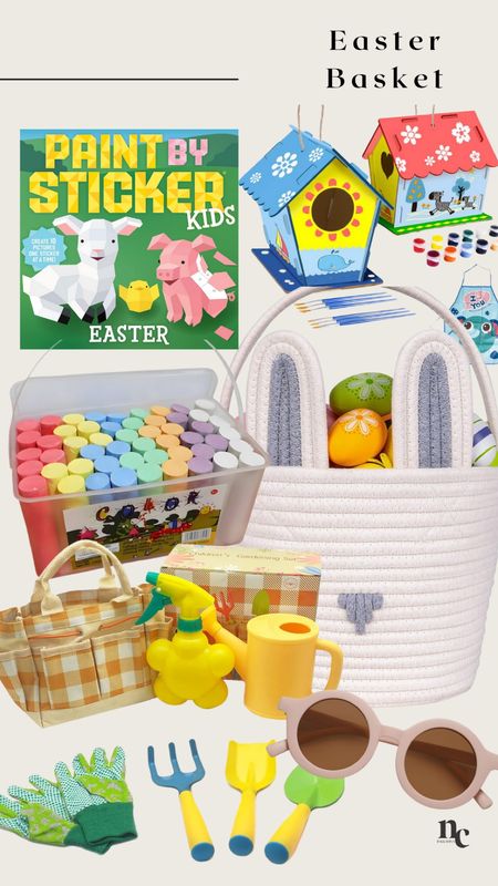Fun collection for Easter Baskets 

Easter, Easter baskets, outdoor baskets, kids Easter ideas, chalk, gardening 

#LTKSeasonal #LTKhome