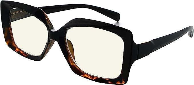 Eyekepper Blue Light Filter Glasses for Women Reading Design Readers Block Blue Rays Eyeglasses | Amazon (US)