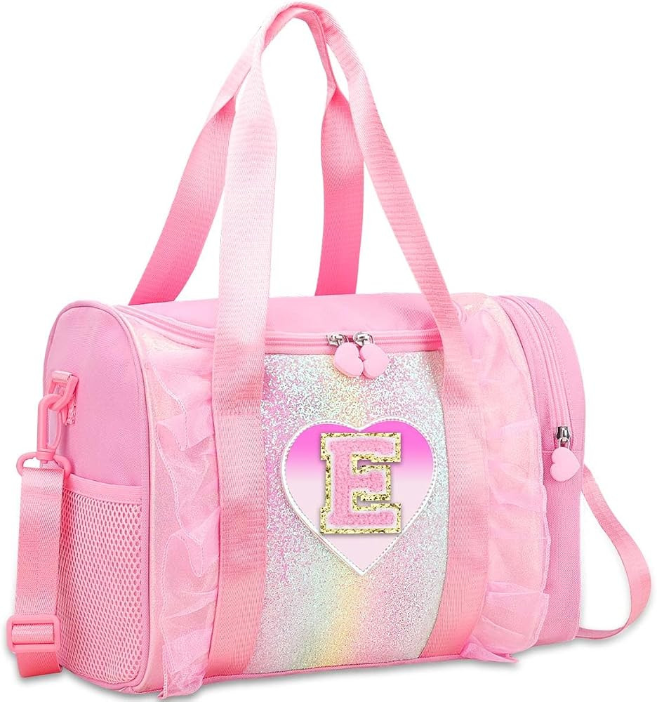 Personalized Monogram Dance Bag for Girls - 3-6 Years duffle bag for Kids Lightweight Water Resis... | Amazon (US)