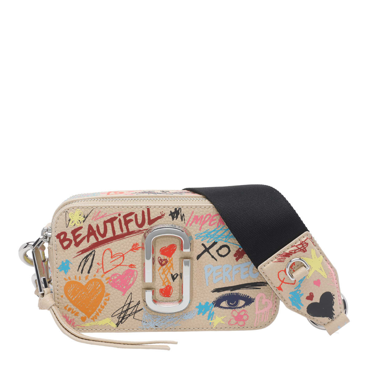 Marc Jacobs The Punk Scribble Snapshot Bag | Italist.com US