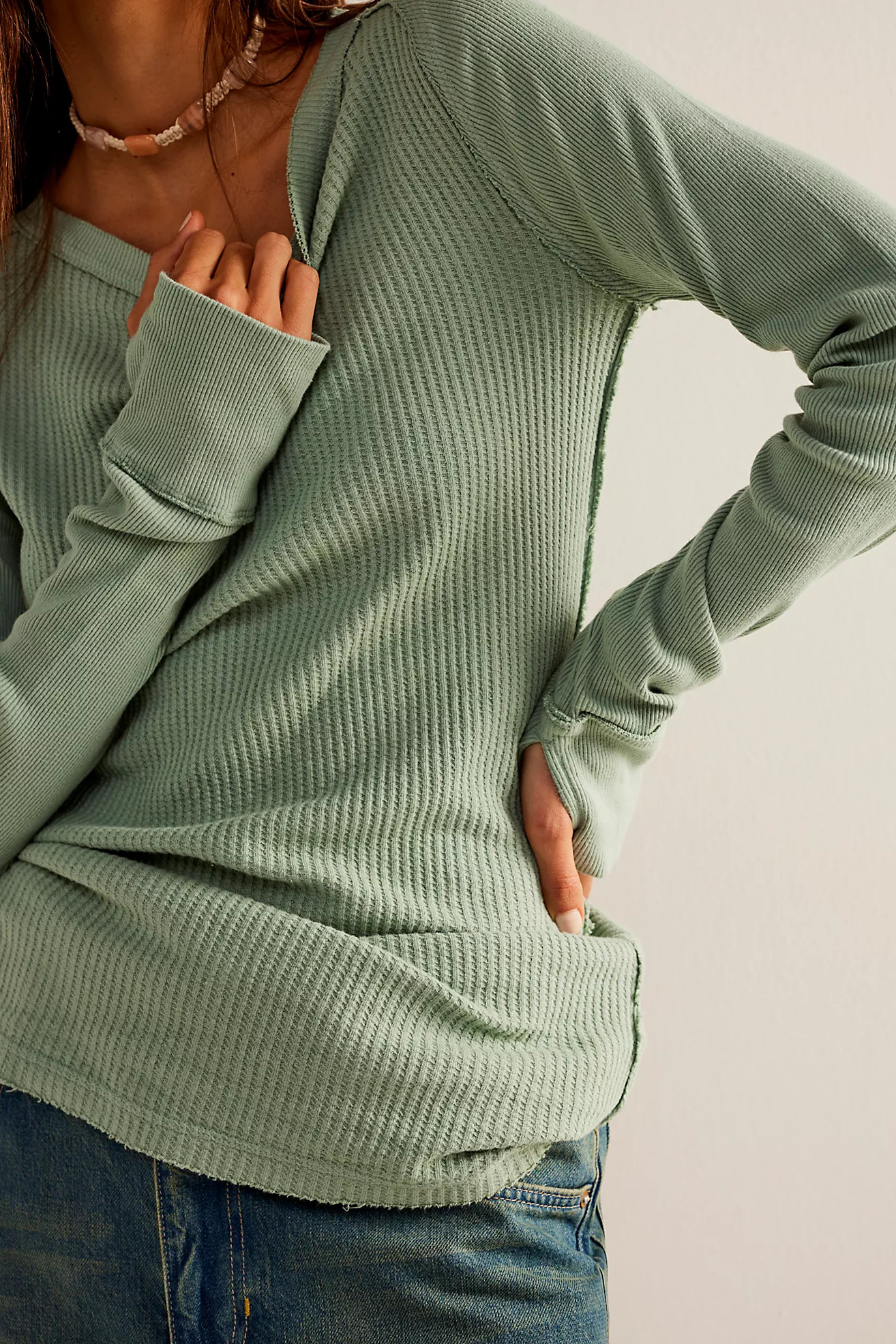 Care FP Honey B Crew Neck | Free People (Global - UK&FR Excluded)