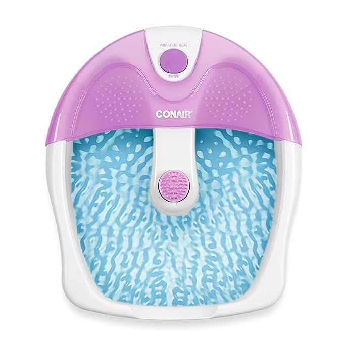 Conair Soothing Pedicure Foot Spa Bath with Soothing Vibration Massage, Deep Basin Relaxing Foot ... | Amazon (US)