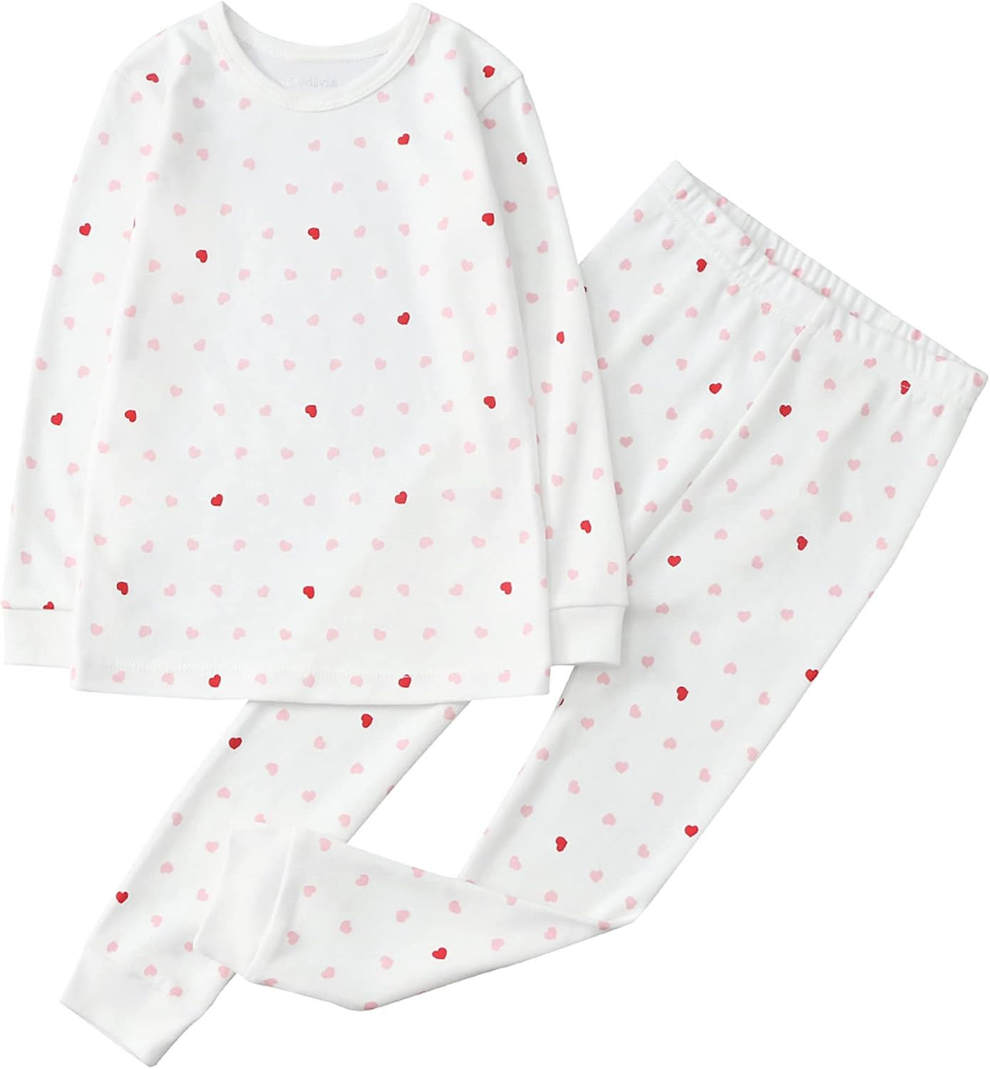 Owlivia 100% Organic Cotton Baby Long Sleeve Pajama Sets, Toddler Boy Girl 2-Piece Sleepwear | Amazon (US)