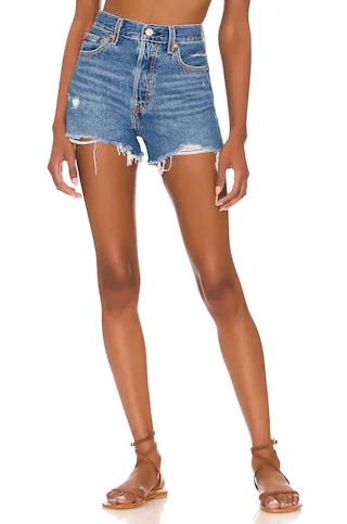 LEVI'S Ribcage Short in Noe Departure from Revolve.com | Revolve Clothing (Global)