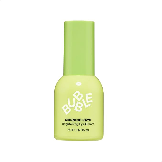 Bubble Skincare Morning Rays Brightening Eye Cream - Vitamin C Under Eye Cream for Dark Circles &... | Amazon (US)