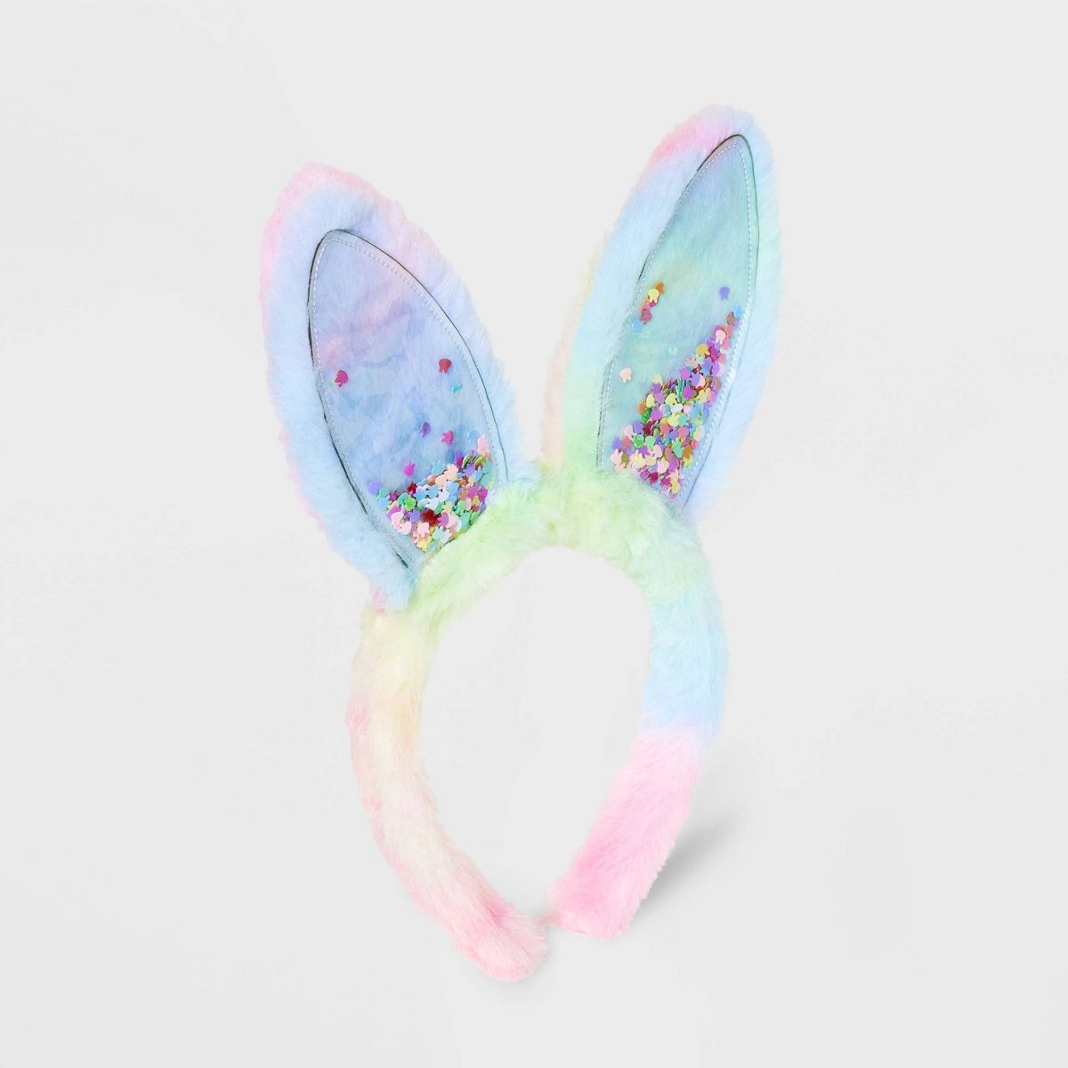 Girls' Furry Tie Dye Easter Bunny Ears Headband - Cat & Jack™ | Target