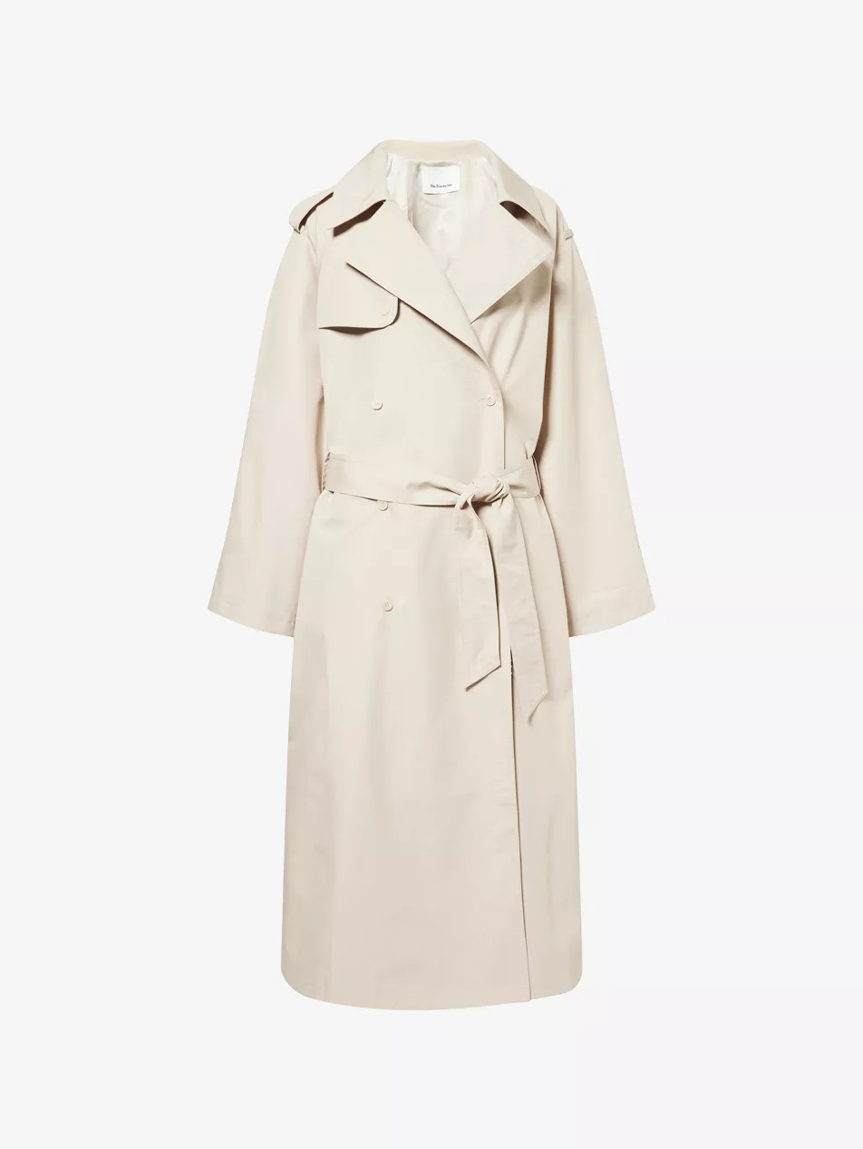 Riva Oversized Cotton-Blend Trench Coat | Selfridges