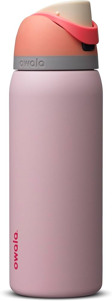 Owala Peachy Rose Freesip Stainless Steel Bottle 32Oz, 1 EA | Amazon (US)