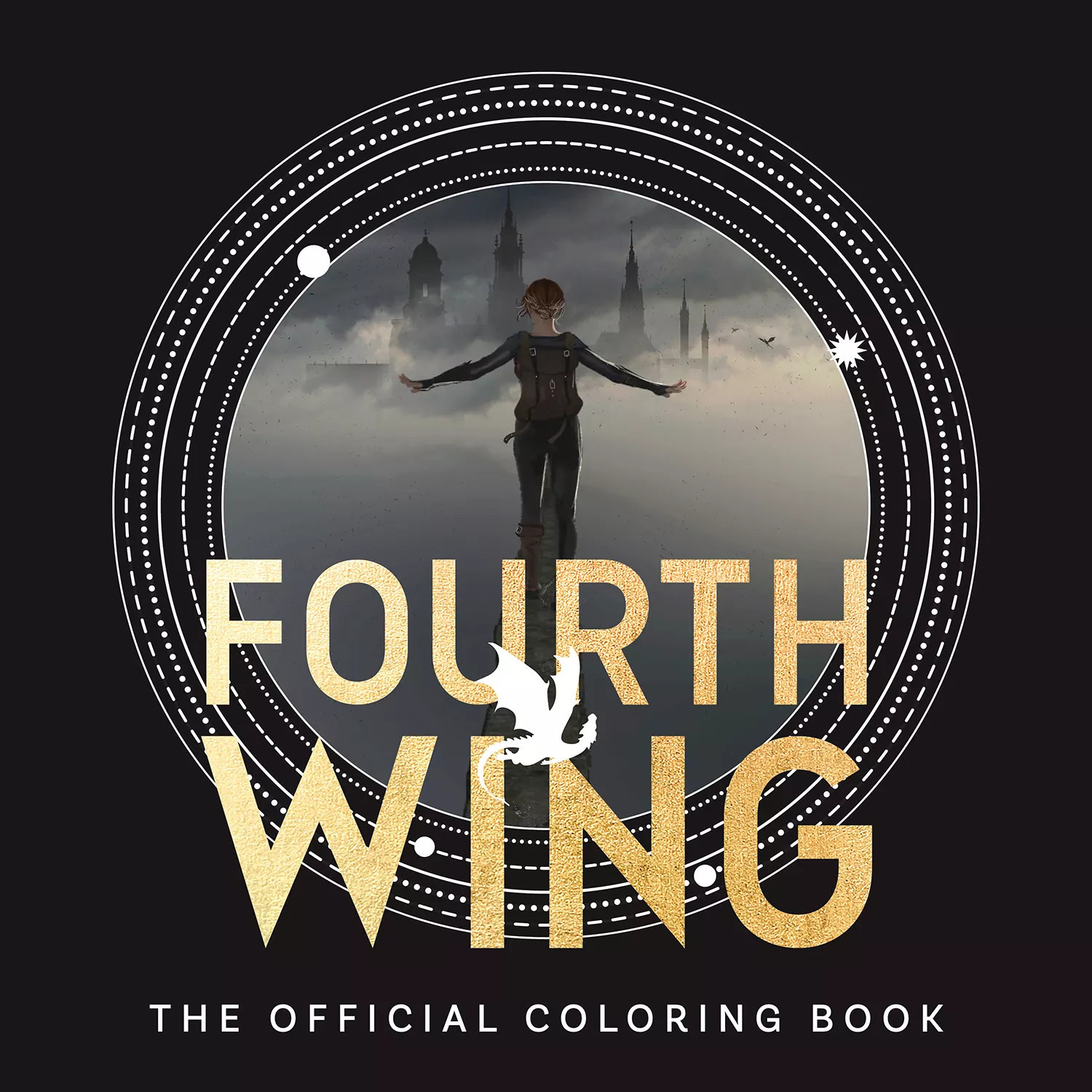 Fourth Wing: The Official Coloring Book, Paperback | Sam's Club