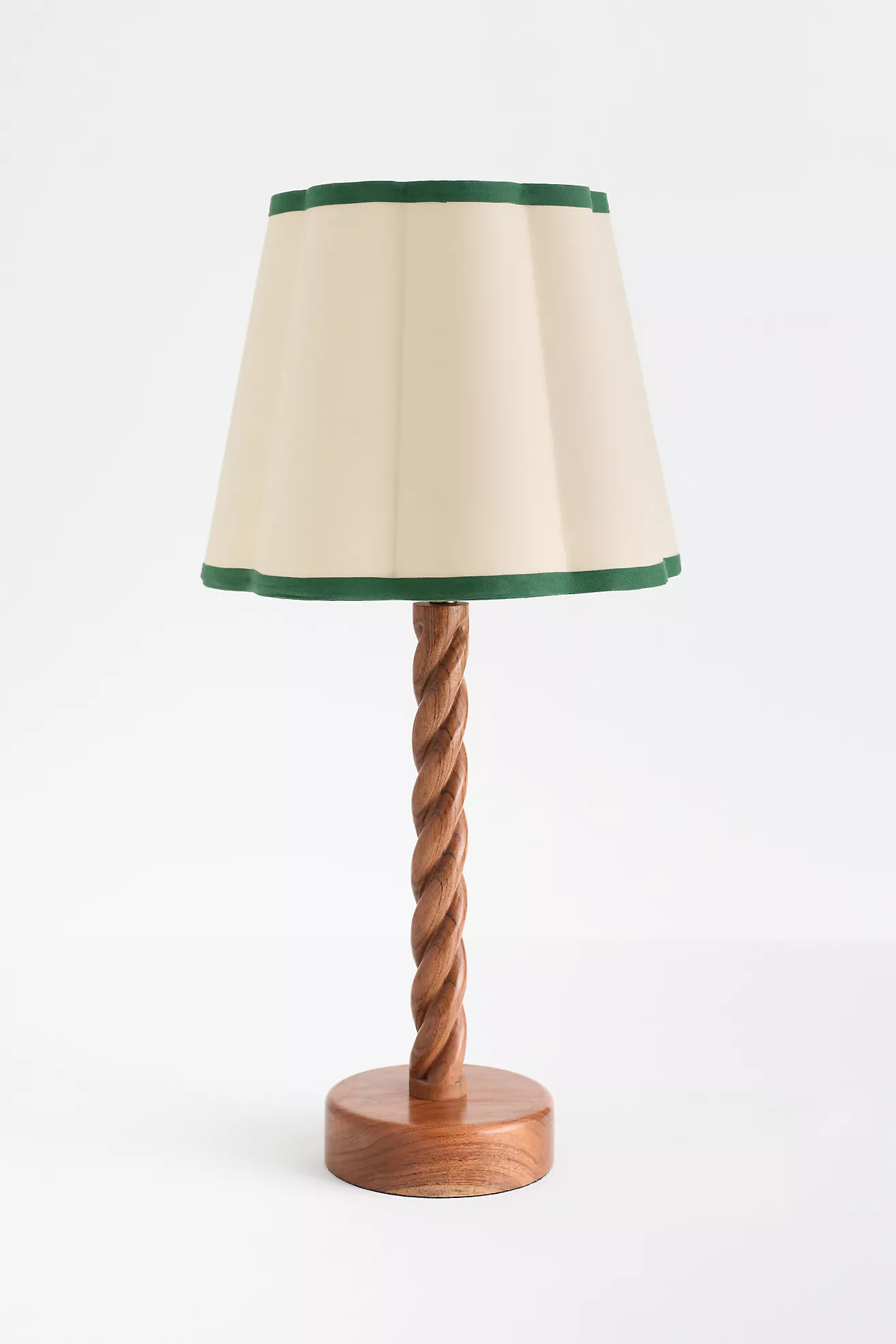 Scalloped Empire Fabric Trimmed Lamp Shade | Anthropologie (US)