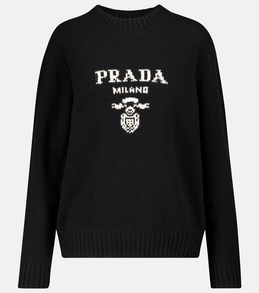 Logo wool and cashmere sweater | Mytheresa (UK)