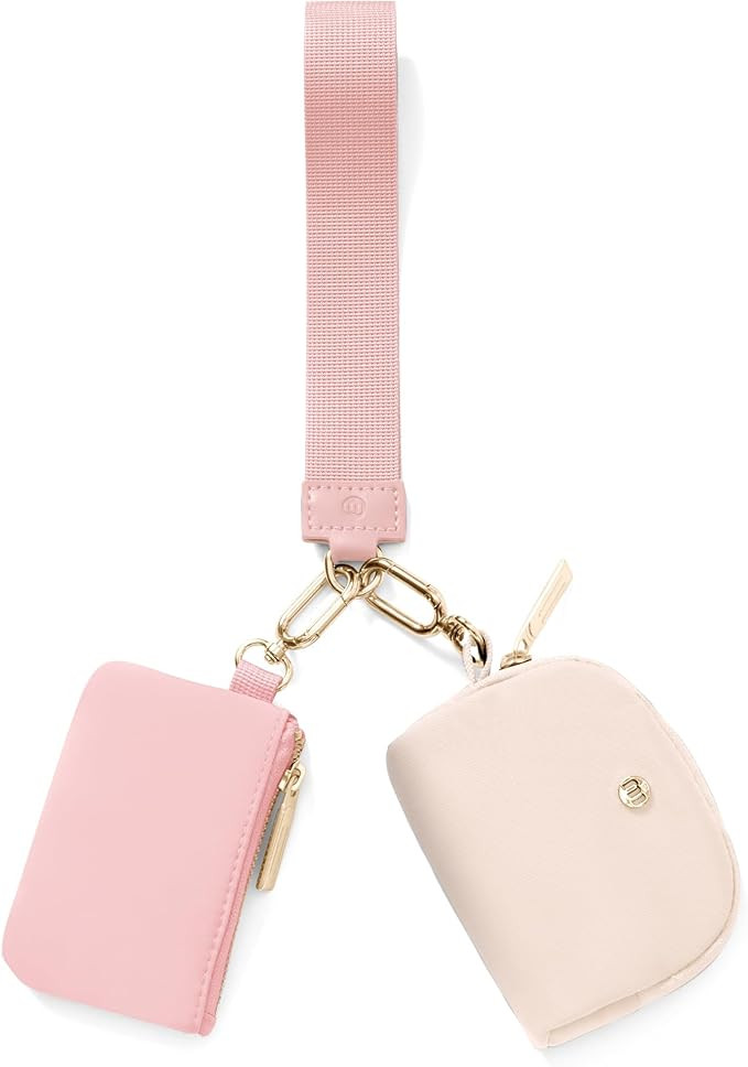 Mum's Memory Mini Zip Around Wristlet Wallets for Women -KeyChain Wallet with Detachable Dual Pou... | Amazon (US)