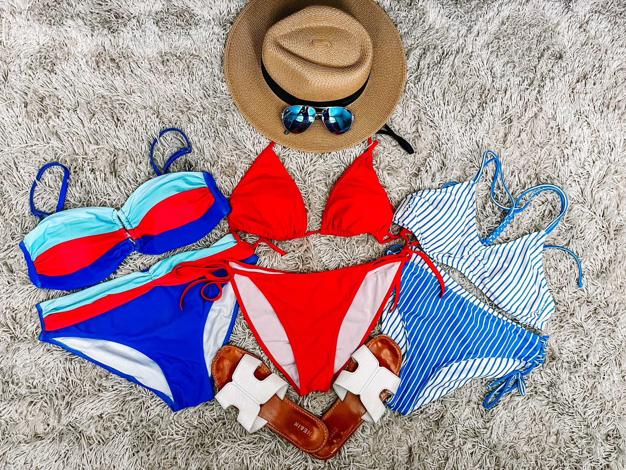 4th of July bikinis!! Which one should I wear tomorrow?? 🇺🇸

All suits on sale now & fit TTS! Click to shop!!

#LTKsalealert #LTKstyletip #LTKswim