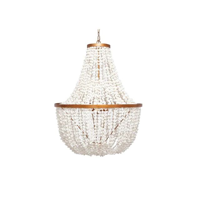 La Mer Chandelier - Gold | Cailini Coastal