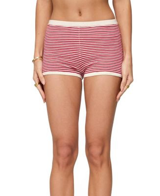 Saylor Striped Knit Shorts | Bloomingdale's (US)