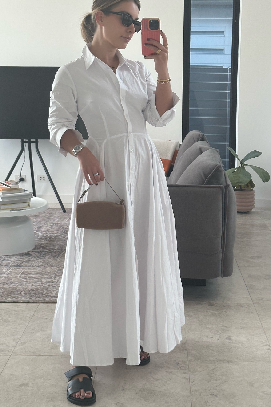 mossman white shirt dress Mossman - Mossman - A New Light Dress