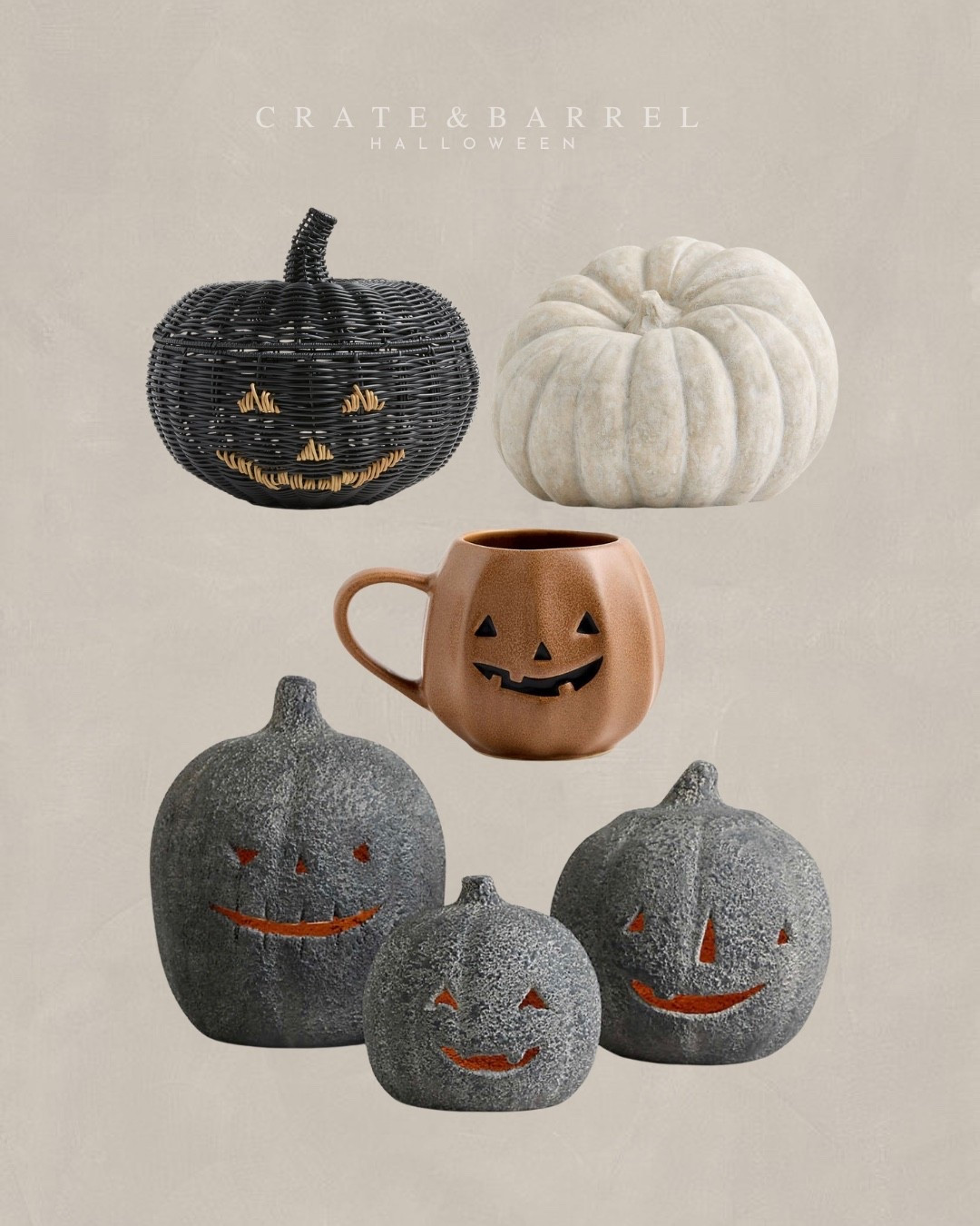 A few Halloween pieces l like from crate and barrel!

#LTKSeasonal #LTKHome